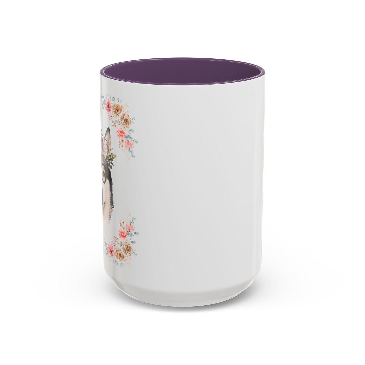 Geeky Goddess Siberian Husky Accent Coffee Mug