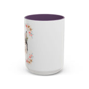 Geeky Goddess Siberian Husky Accent Coffee Mug