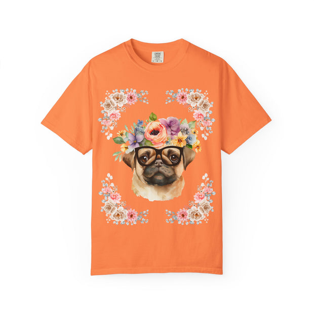 Geeky Goddess Pug Unisex T-Shirt