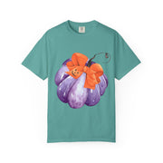 Purple Pumpkin Wrapped In A Bow Unisex T-Shirt