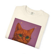 Pawgwarts Orange Cat Wizard T-Shirt