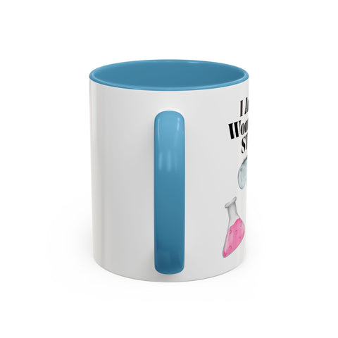 'I Am A Woman In STEM' Scientist Accent Coffee Mug