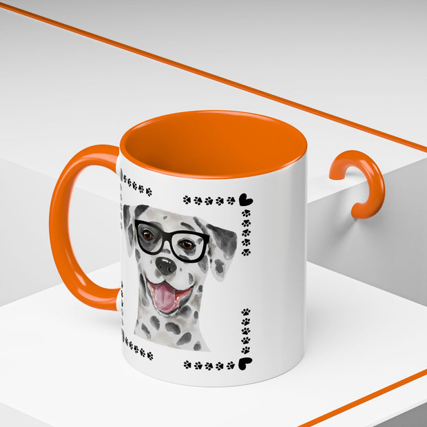 Geeky Good Dalmatian Accent Coffee Mug
