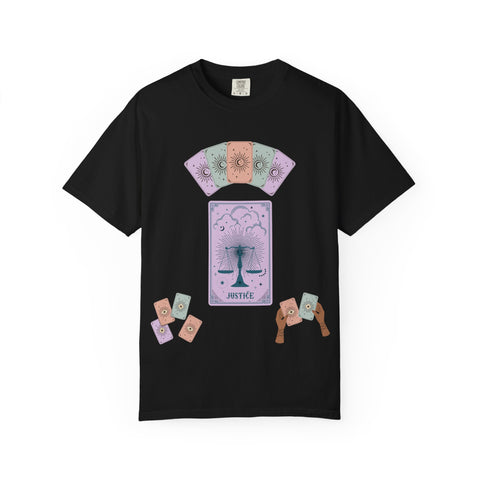 'Justice' Tarot Card Unisex T-shirt
