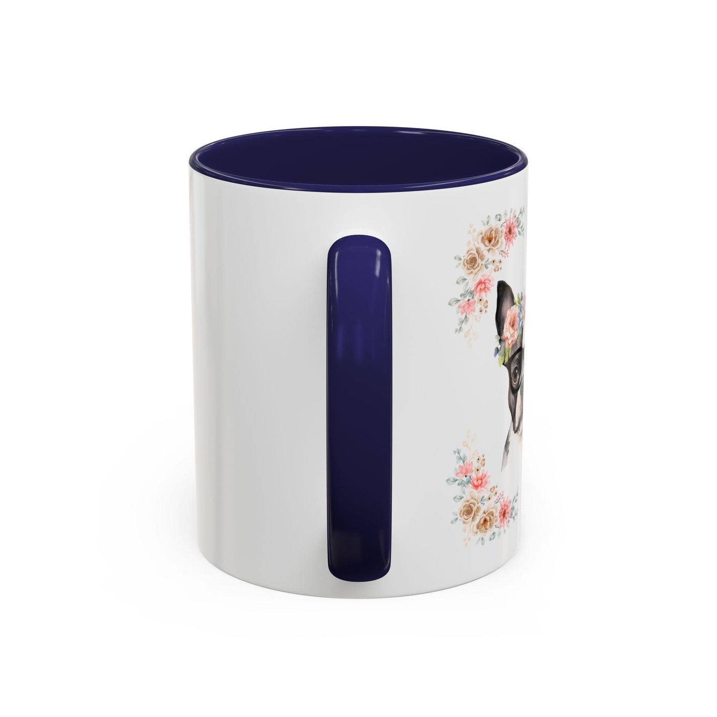 Geeky Goddess French Bulldog Accent Coffee Mug