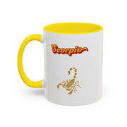 'Scorpio' Accent Coffee Mug