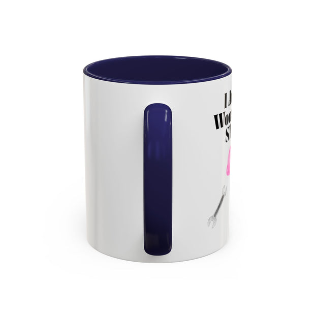 'I Am A Woman In STEM' Engineer Accent Coffee Mug