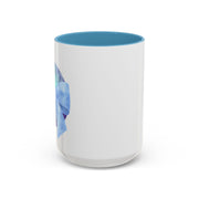 Blue/Green Planet Wrapped In A Bow Accent Coffee Mug
