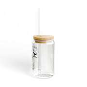 'I'm Just An Ordinary Ghost Drinking My Boba' Sipper Glass