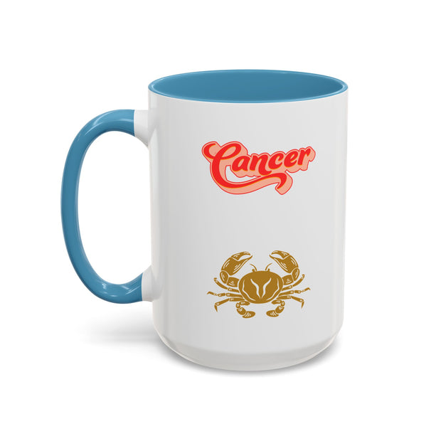 'Cancer' Zodiac Accent Coffee Mug