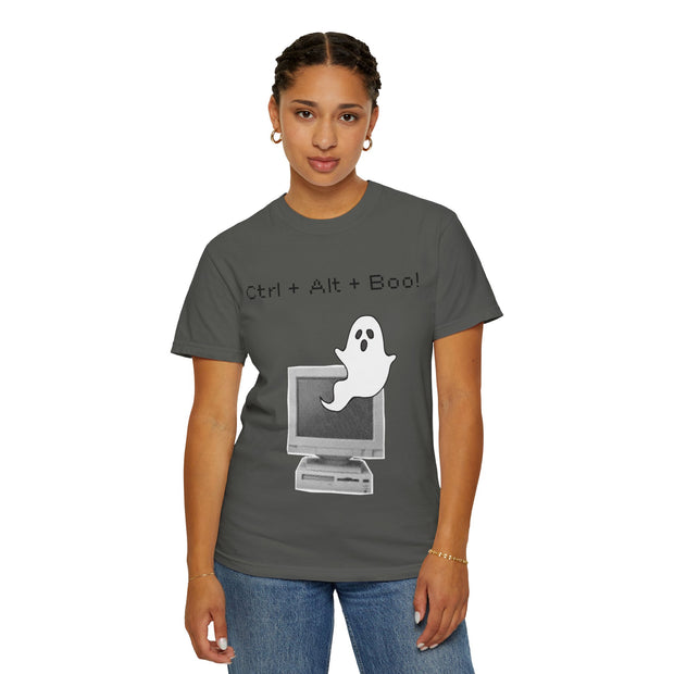 'Ctrl + Alt + Boo!' Unisex T-shirt
