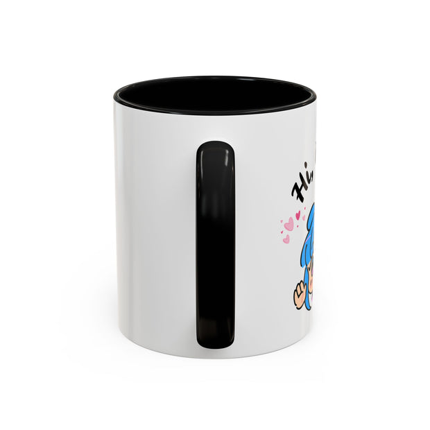 'Hi Cutie' Accent Coffee Mug