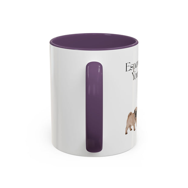 'Espawresso Yourself' Pug Accent Coffee Mug