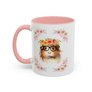 Geeky Goddess Guinea Pig Accent Coffee Mug