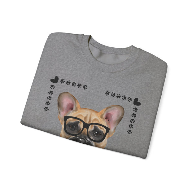 Geeky Good French Bulldog Unisex Sweatshirt