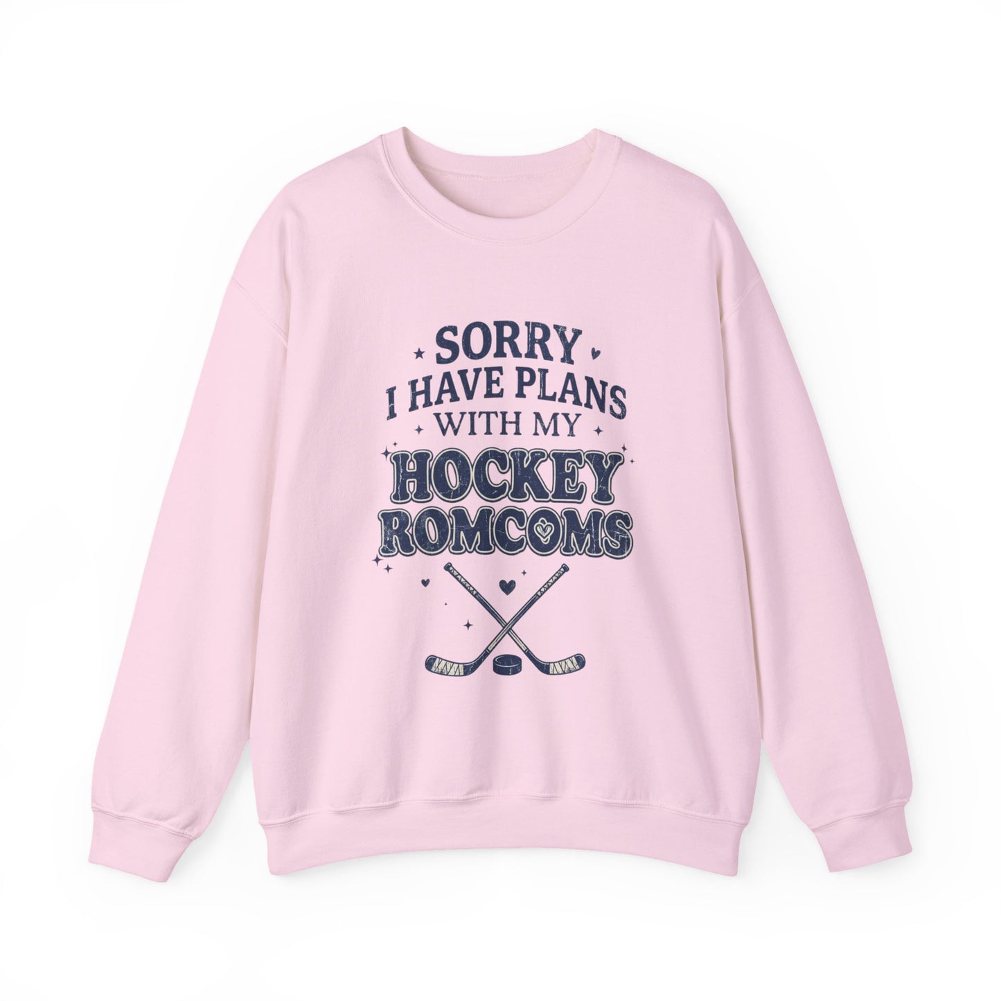 Sorry I Have Plans With My Hockey Romcoms Shirt, Hockey Romance Booktok Sweatshirt, Sports Romance Reader Tee