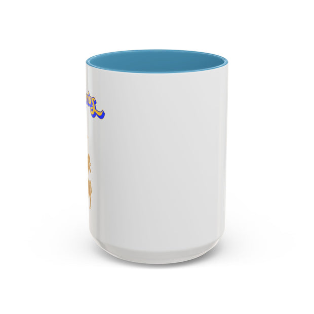 'Sagittarius' Zodiac Accent Coffee Mug