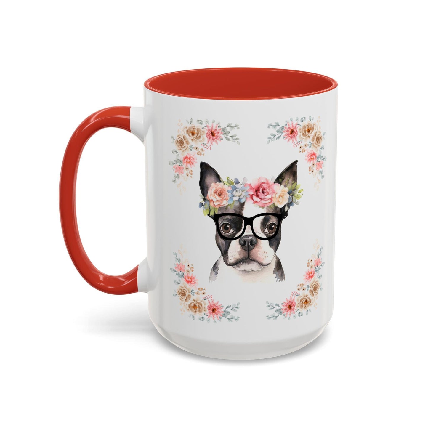 Geeky Goddess French Bulldog Accent Coffee Mug