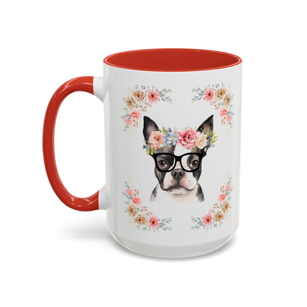 Geeky Goddess French Bulldog Accent Coffee Mug