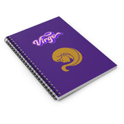 'Virgo' Zodiac Spiral Notebook
