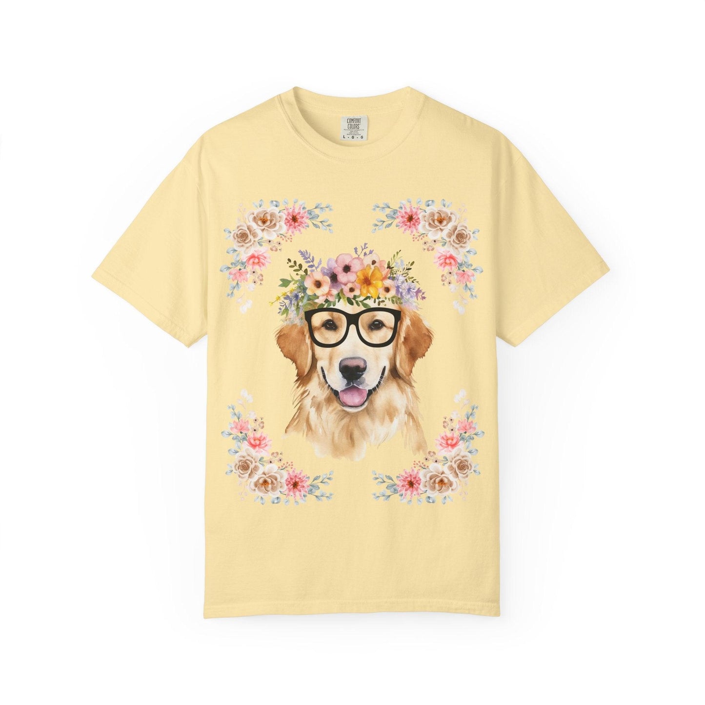Geeky Goddess Golden Retriever Unisex T-Shirt