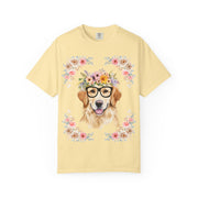 Geeky Goddess Golden Retriever Unisex T-Shirt