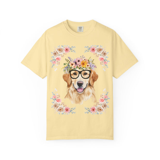 Geeky Goddess Golden Retriever Unisex T-Shirt