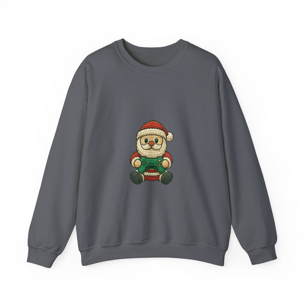Cozy Santa Sweatshirt, Unisex Christmas Crewneck, Holiday Apparel, Festive Gift, Winter Wardrobe Staple