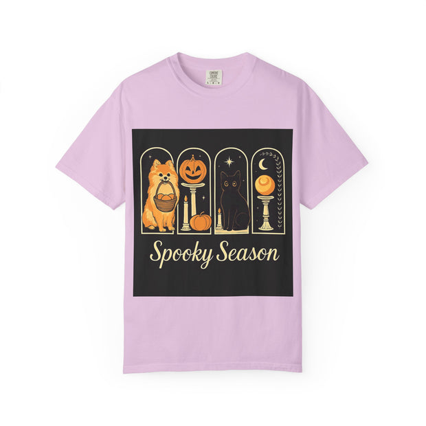 Spooky Season Pomeranain Unisex T-Shirt