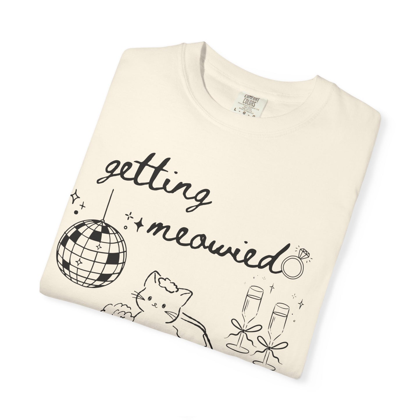 Getting Meowied Bachelorette Shirt Cat Bachelorette Shirt Cat Themed Bach Party Shirts Cat Lovers Wedding Shirts Cat Bridal Party Tees