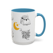 'Just One More Chapter' Accent Coffee Mug