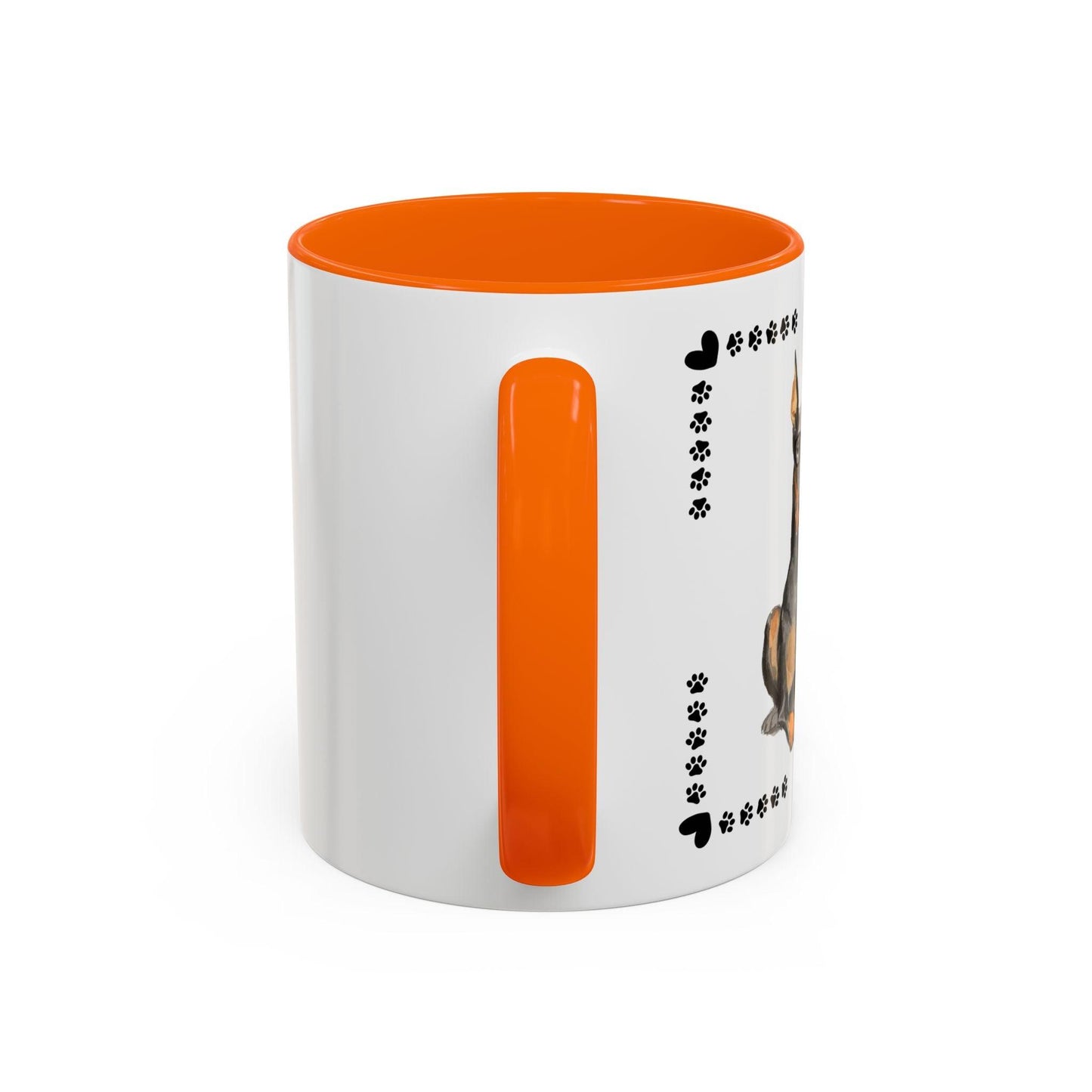 Geeky Good Doberman Accent Coffee Mug