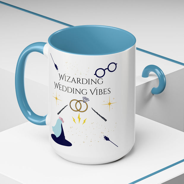 'Wizarding Wedding Vibes' Accent Coffee Mug