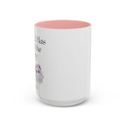'Player 2 Has Joined The Party' 'Est. 2025' Accent Coffee Mug