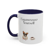 'Espawresso Yourself' French Bulldog Accent Coffee Mug