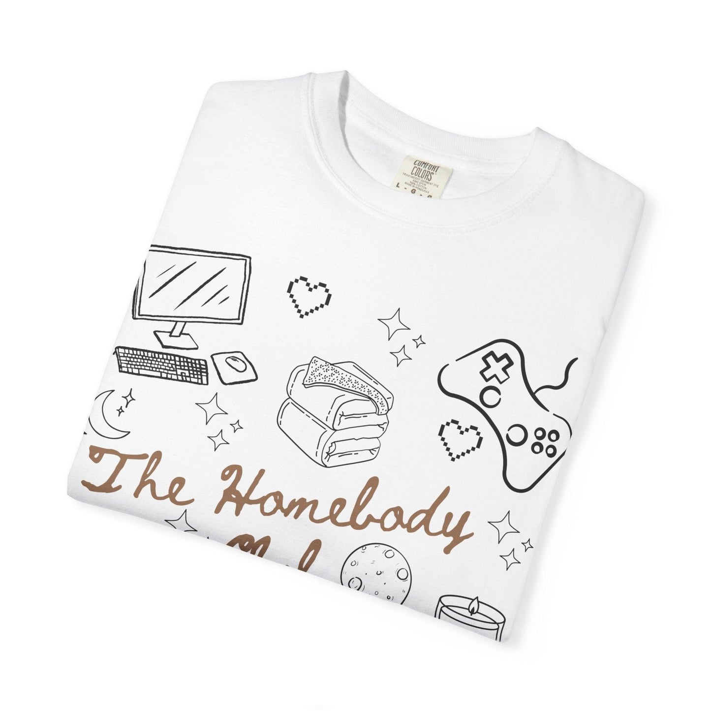 The Homebody Club T-Shirt | Cozy Vintage Style | Gift for Introverts | Home Lovers Tee | Cute Casual Wear | Relaxed Vibes Shirt