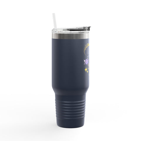 'Mercury in Retroshade: It's Not Me, It's The Planets' Insulated Travel Mug, 40oz