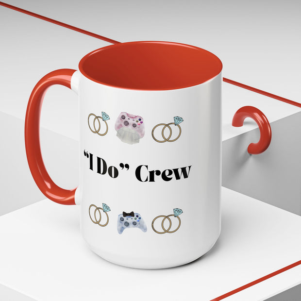 ''I Do' Crew' Accent Coffee Mug