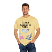 'I Am A Woman In STEM' Scientist Unisex T-shirt