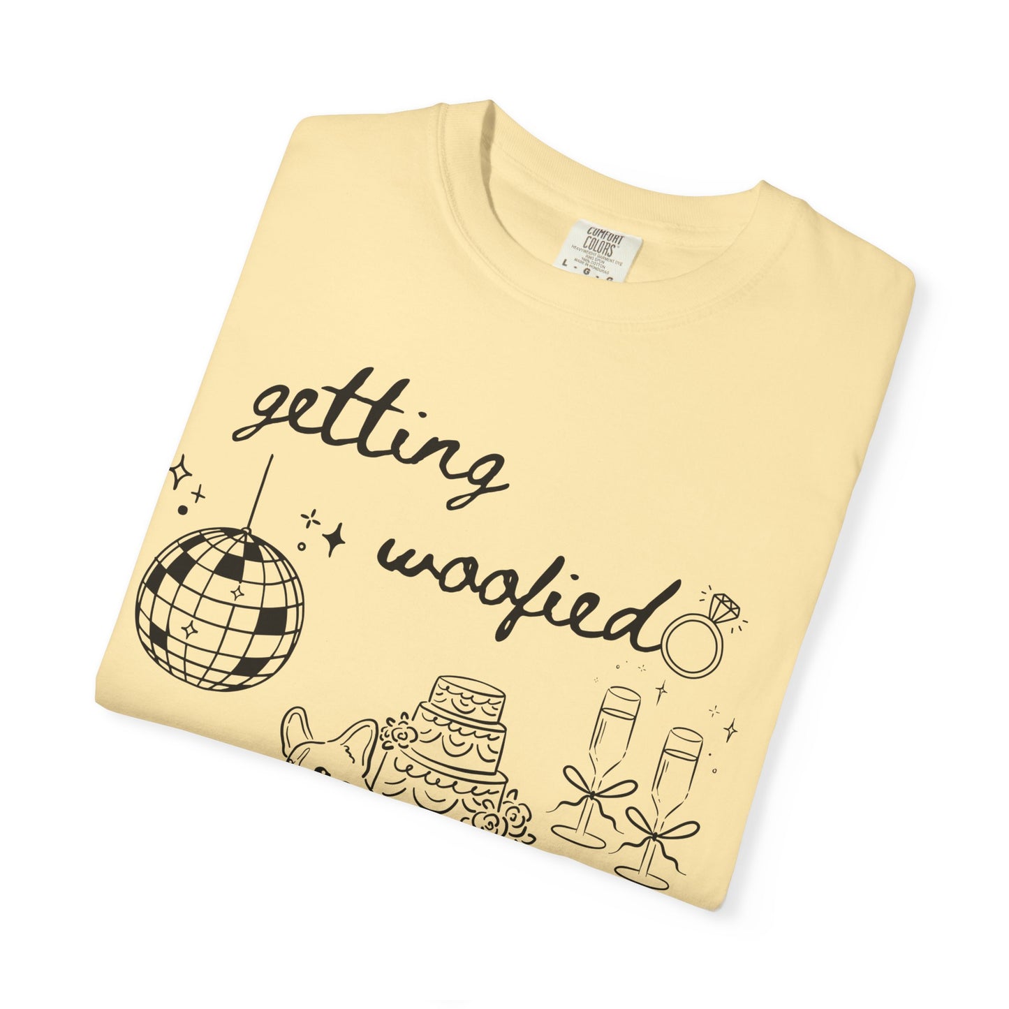 Getting Woofied Bachelorette Shirt Dog Bachelorette Shirt Dog Themed Bach Party Shirts Dog Lovers Wedding Shirts Dog Bridal Party Tees