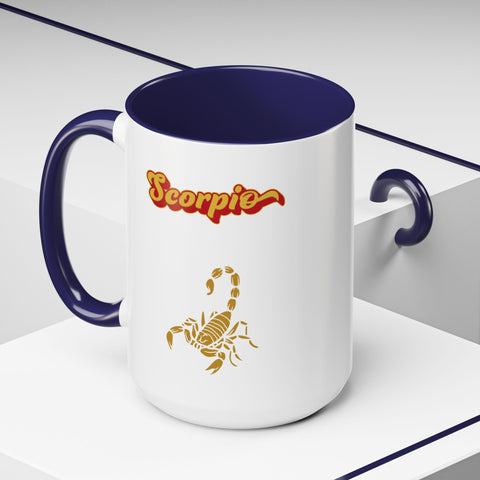 'Scorpio' Accent Coffee Mug