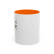 'You and Me Against The World' Accent Coffee Mug