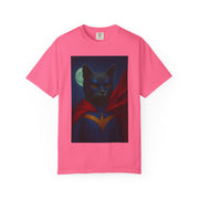 Superhero Dark Gray Cat Unisex T-shirt