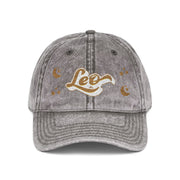 'Leo' Vintage Embroidered Cap