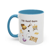 'Side Quest Queen' Accent Coffee Mug