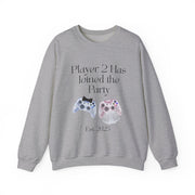 'Player 2 Has Joined The Party' 'Est. 2025' Unisex Crewneck Sweatshirt