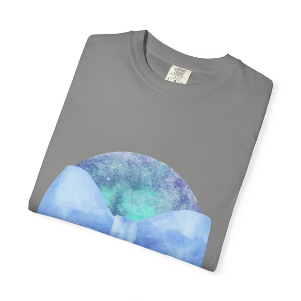 Blue/Green Planet Wrapped In A Bow Unisex T-Shirt