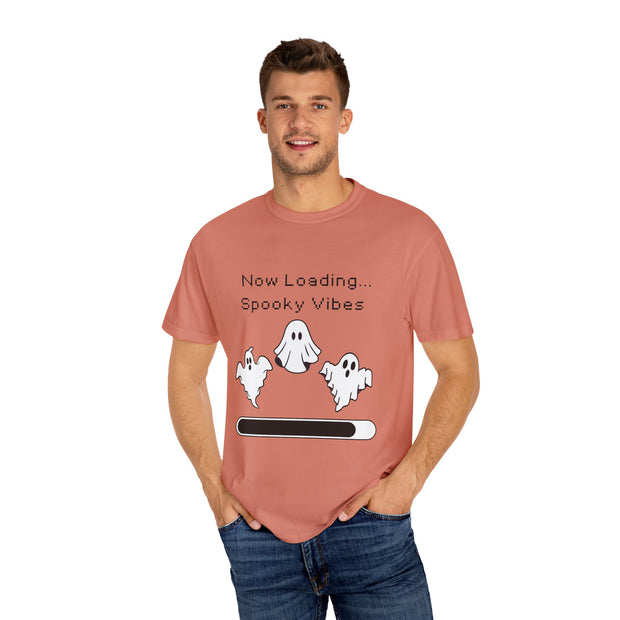 'Now Loading...Spooky Vibes' Unisex T-Shirt