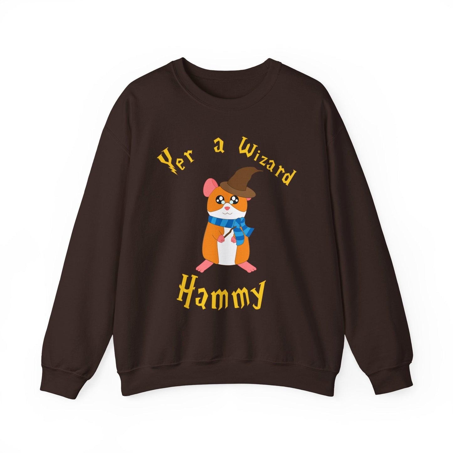 Hammy Wizard Hamster Sweatshirt | Cute Wizard Hamster Crewneck