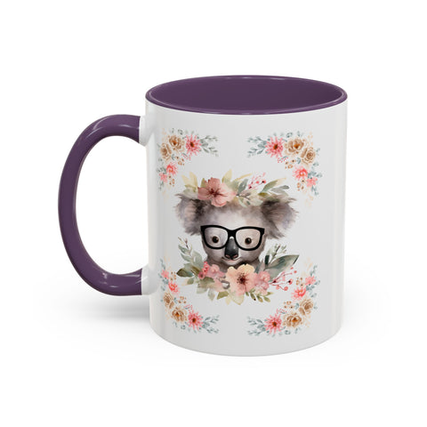Geeky Goddess Koala Accent Coffee Mug